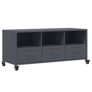 Anthrazit TV-Schrank Stahl 100,5 cm