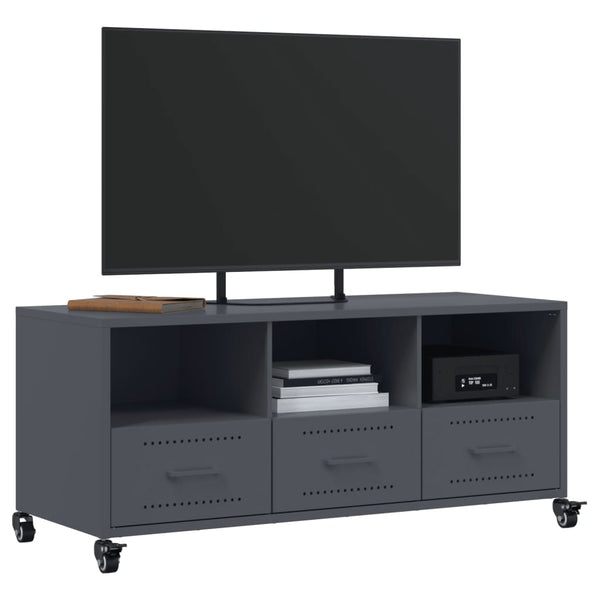 Anthrazit TV-Schrank Stahl 100,5 cm
