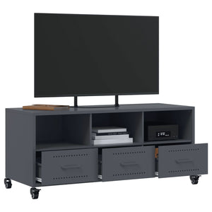 Anthrazit TV-Schrank Stahl 100,5 cm