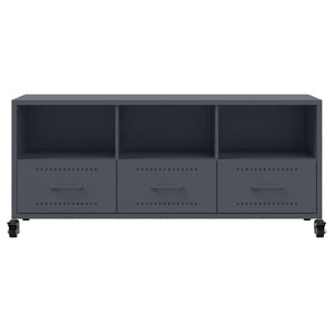 Anthrazit TV-Schrank Stahl 100,5 cm