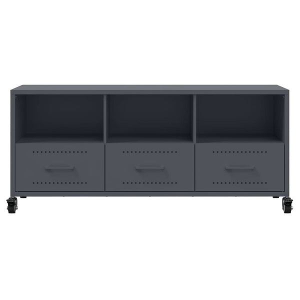 Anthrazit TV-Schrank Stahl 100,5 cm
