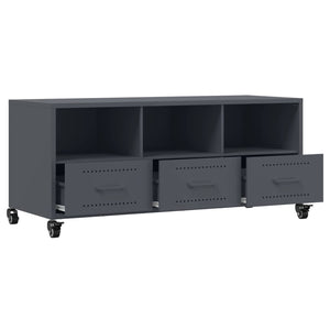 Anthrazit TV-Schrank Stahl 100,5 cm