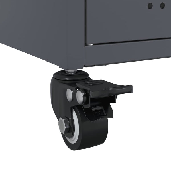 Anthrazit TV-Schrank Stahl 100,5 cm