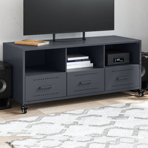 Anthrazit TV-Schrank Stahl 100,5 cm