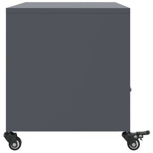 Anthrazit TV-Schrank aus Stahl, 68 cm