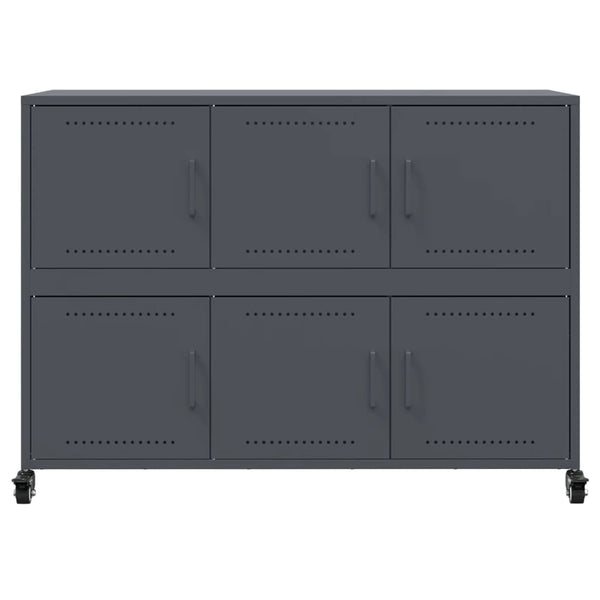 Anthrazit Sideboard Stahl 100,5 cm