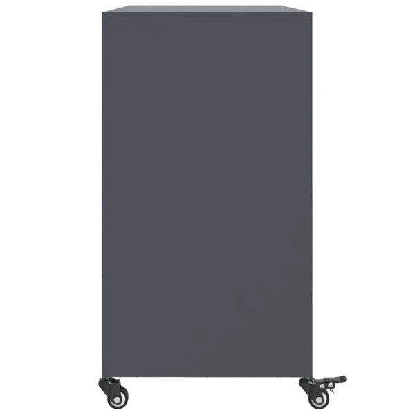 Anthrazit Sideboard Stahl 100,5 cm