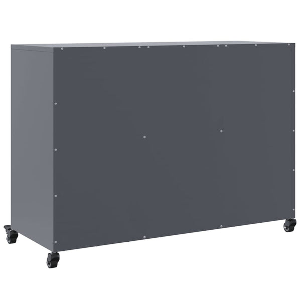 Anthrazit Sideboard Stahl 100,5 cm