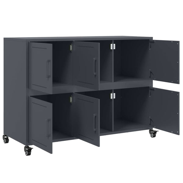 Anthrazit Sideboard Stahl 100,5 cm