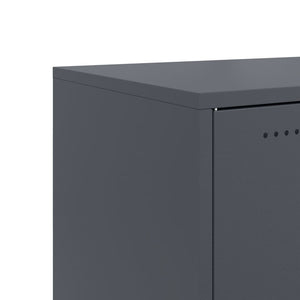 Anthrazit Sideboard Stahl 100,5 cm