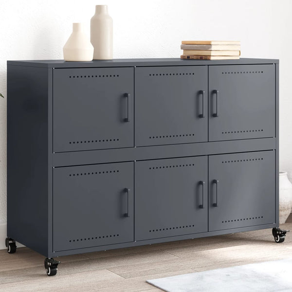 Anthrazit Sideboard Stahl 100,5 cm