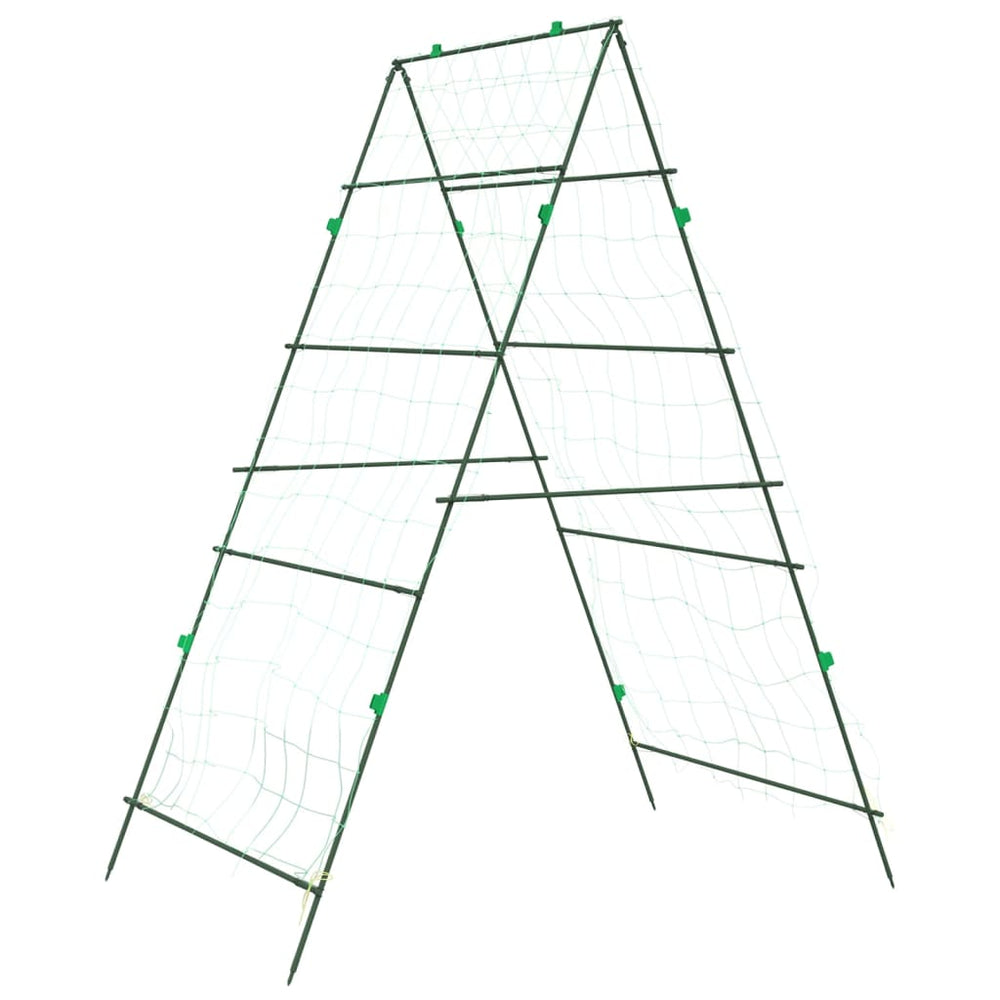 Pflanzennetz A-Rahmen Stahl 99x90x175,5cm