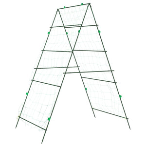 Pflanzennetz A-Rahmen Stahl 99x90x175,5cm
