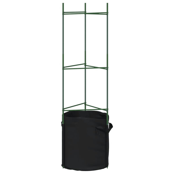 Tomatenkäfig mit Pflanzsack 2er-Set