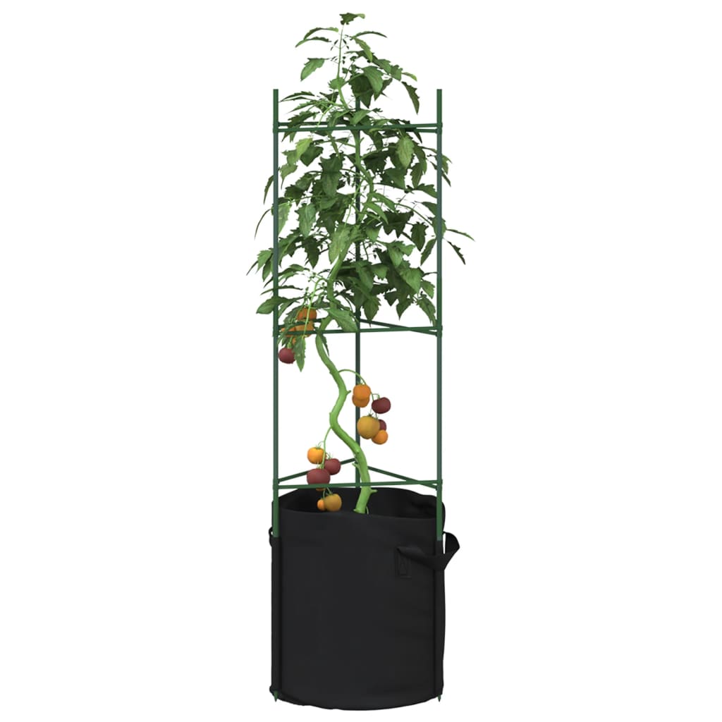 Tomatenkäfig mit Pflanzsack 2er-Set
