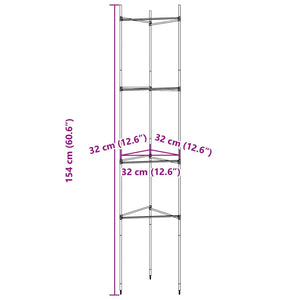 Tomatenkäfig 2er Set 154cm