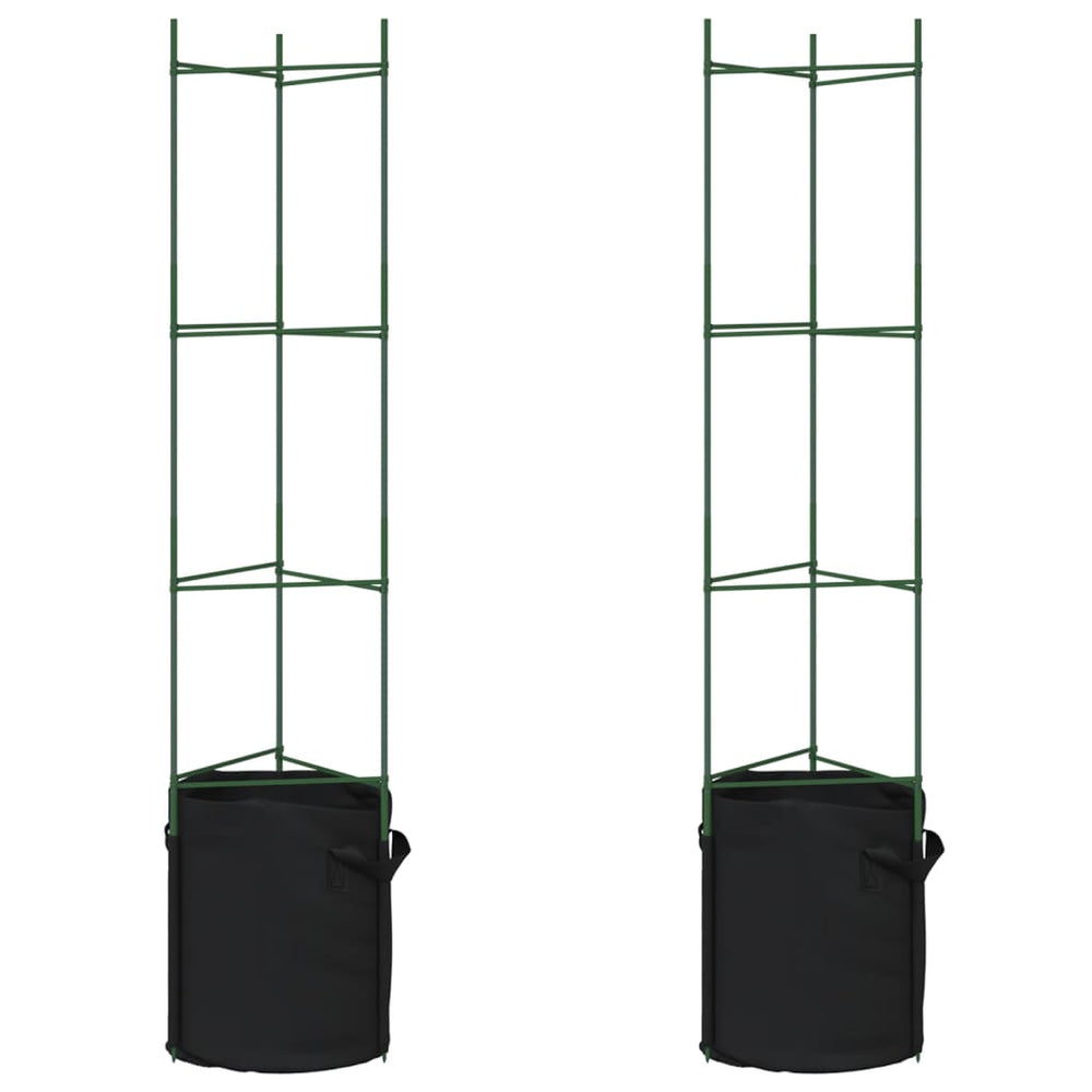 Tomatenkäfig mit Pflanzsack 2er Set