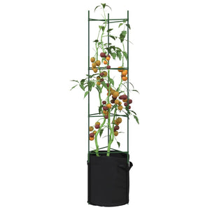 Tomatenkäfig mit Pflanzsack 2er Set