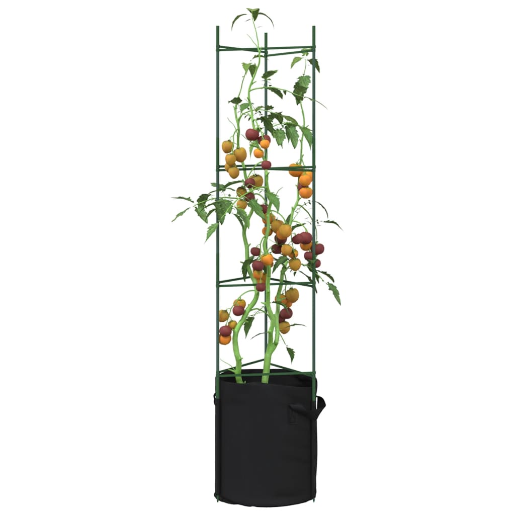 Tomatenkäfig mit Pflanzsack 2er Set