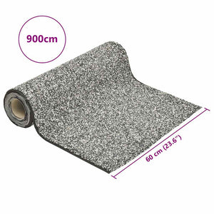 vidaXL Pond Liner Grey 900x60 cm