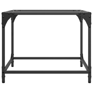 Couchtisch Glasplatte Transparent 50x50 cm