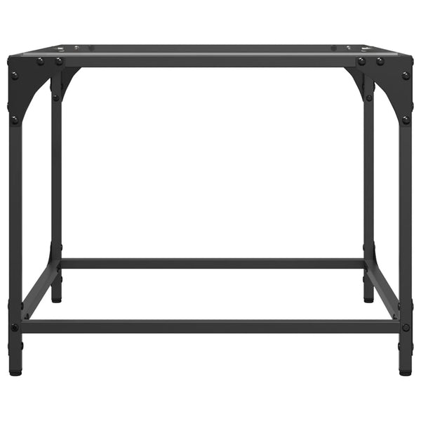 Couchtisch Glasplatte Transparent 50x50 cm