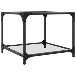 Couchtische mit Glasplatte, 2er-Set