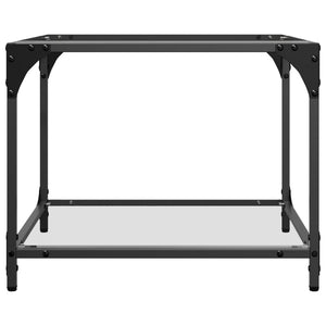 Couchtische mit Glasplatte, 2er-Set