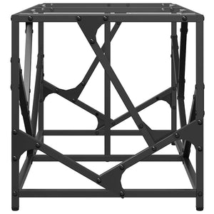 Couchtisch mit Glasplatte, 78,5 cm