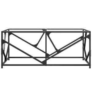 Couchtisch mit Glasplatte, 98,5 cm