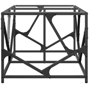 Couchtisch mit Glasplatte, 98,5 cm