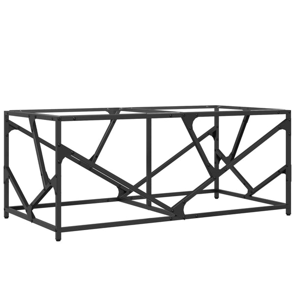 Couchtisch mit Glasplatte, 98,5 cm