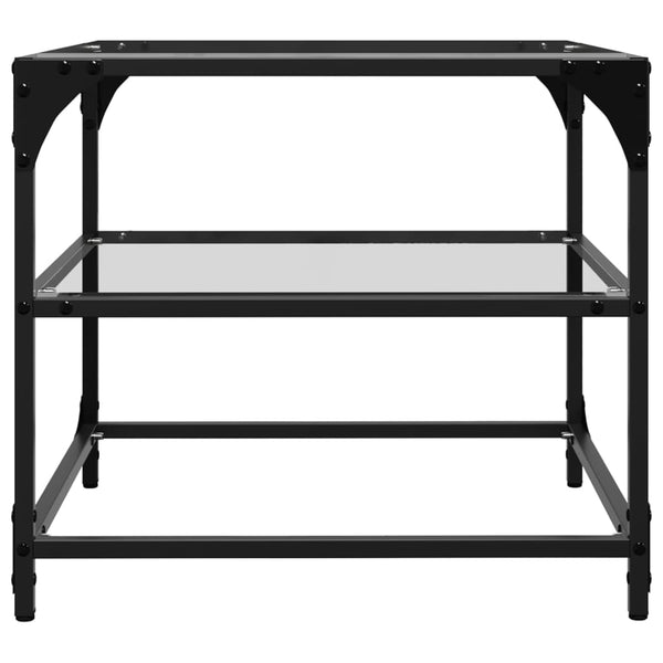Couchtische Glasplatten 2er Set Transparent
