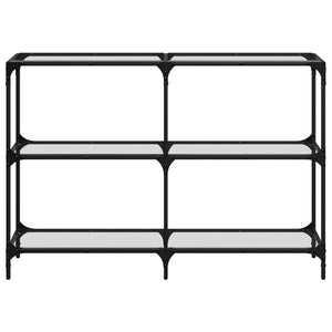 Konsolentisch mit Glasplatte, 118,5 cm