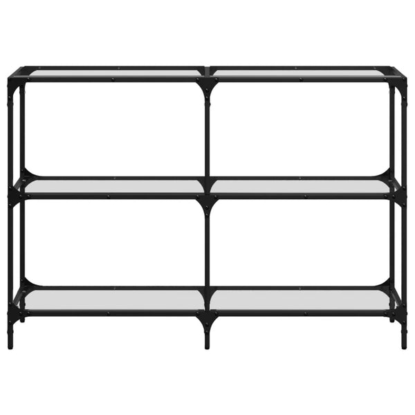 Konsolentisch mit Glasplatte, 118,5 cm