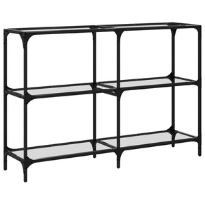 Konsolentisch mit Glasplatte, 118,5 cm