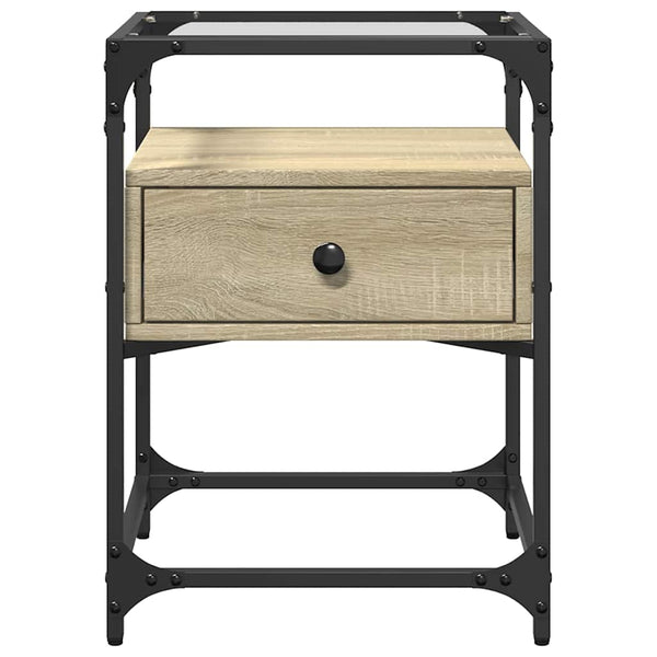 Nachttisch Sonoma-Eiche 40x40x55 cm