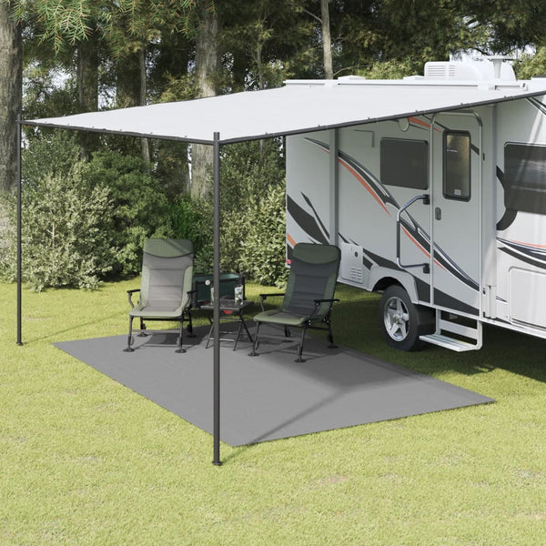 Zeltteppich Anthrazit 4x2,5 m