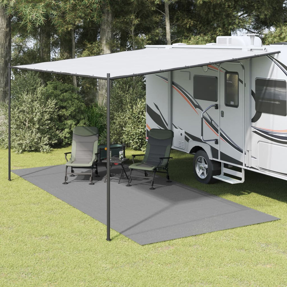 Zeltteppich Anthrazit 5,5x2,5 m