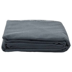 Zeltteppich Anthrazit 4x3 Meter