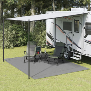 Zeltteppich Anthrazit 4x3 Meter