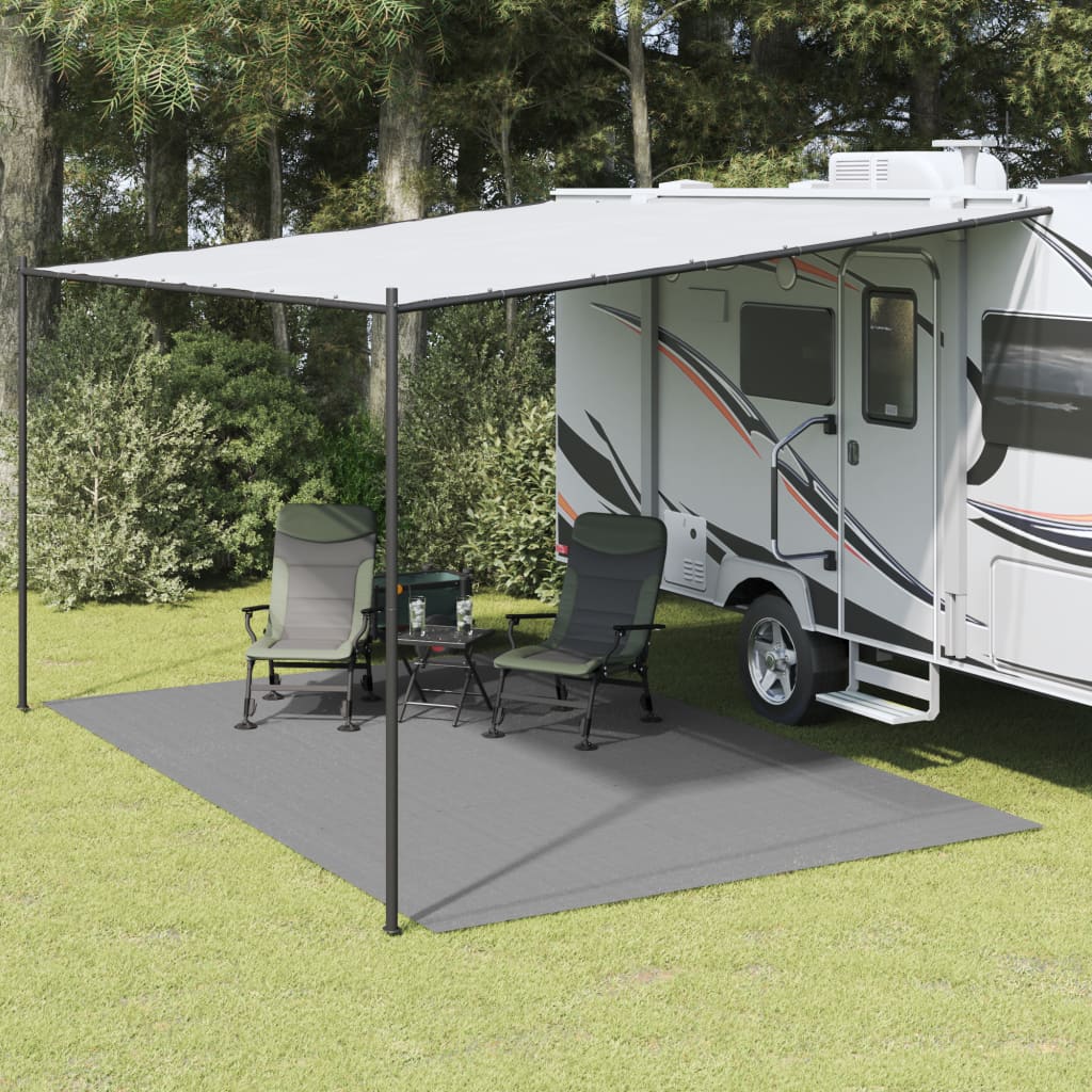 Anthrazit Zeltteppich 5x3 m