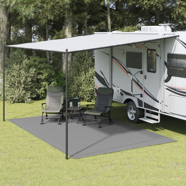Anthrazit Zeltteppich 5x3 m