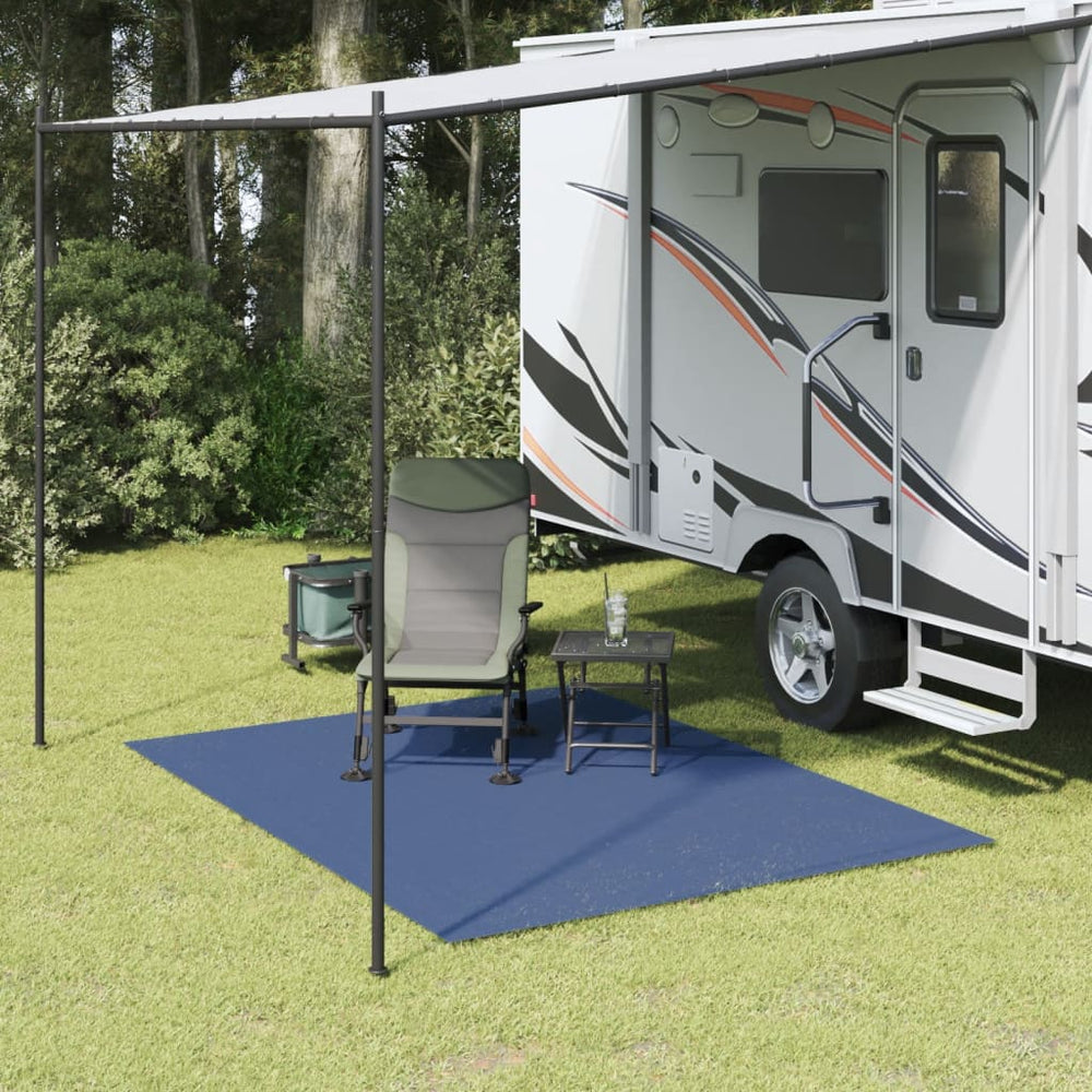 Blauer Zeltteppich 2,5x2 m