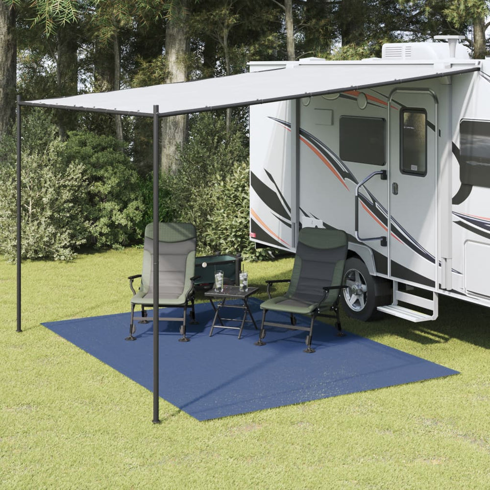 Blauer Zeltteppich 3,5x2,5 m