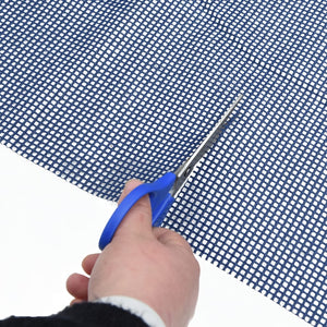 vidaXL Tapis de tente Bleu 4x2,5 m