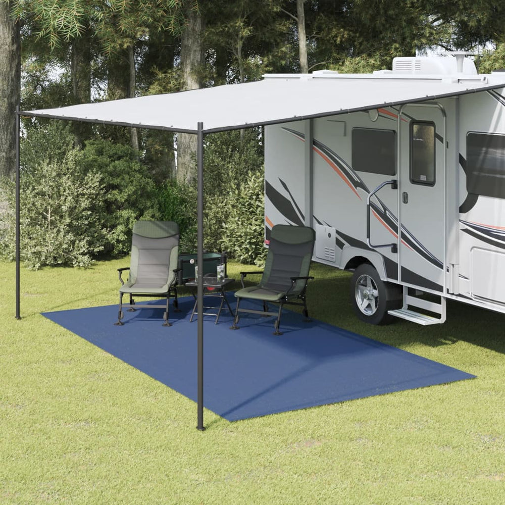 Blauer Zeltteppich 4,5x2,5 m