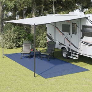 Blauer Zeltteppich 5,5x2,5m