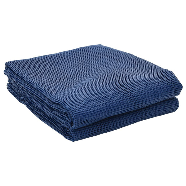 Blauer Zeltteppich 6x2,5 m