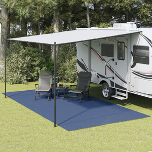Blauer Zeltteppich 6x3 m